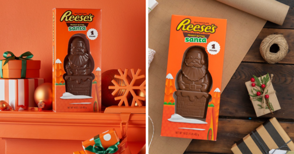 You Can Get A 1-Pound Reese’s Chocolate Santa And I’m Currently Running Not Walking To Get One