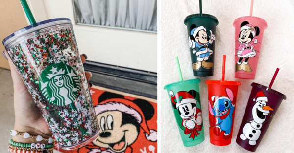 You Can Get Disney Themed Starbucks Christmas Cups To Fill With Your Holidays With Pure Magic