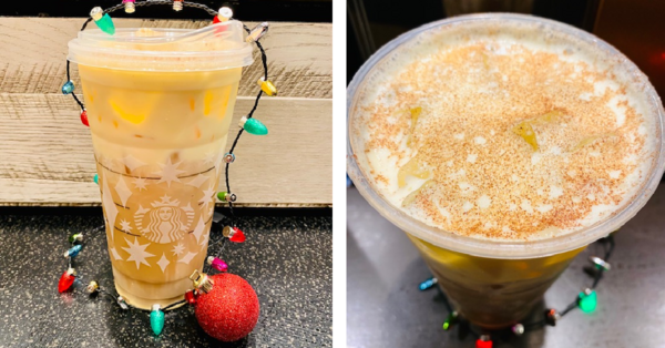 You Can Get An Eggnog Fluff Cold Brew From Starbucks That’ll Is Christmas Cheer In A Cup
