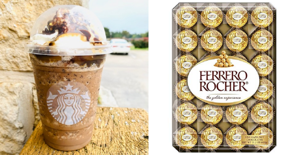 You Can Get A Ferrero Rocher Frappuccino From Starbucks That Tastes Divine