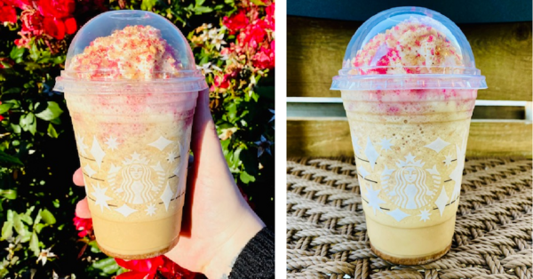 You Can Get A Gingerbread House Frappuccino From Starbucks To Bring The Season in Right
