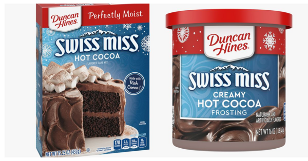Duncan Hines And Swiss Miss Just Released Hot Cocoa Cake Mix And Frosting So Bring On The Holiday Baking