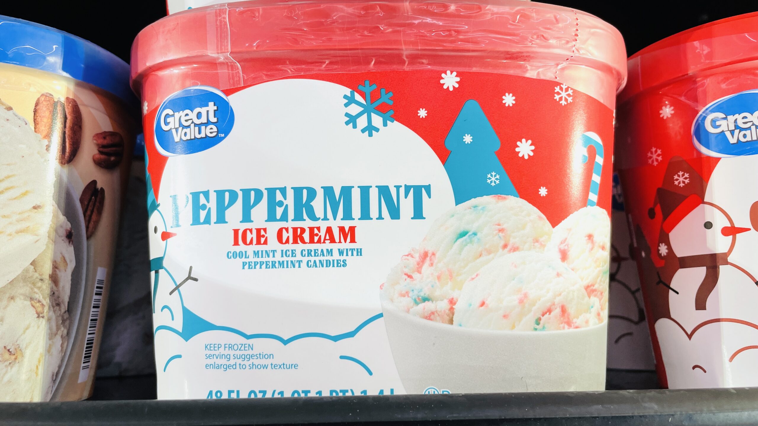 Walmart Is Selling Peppermint Ice Cream So Excuse Me While I Eat The Entire Carton In One Go