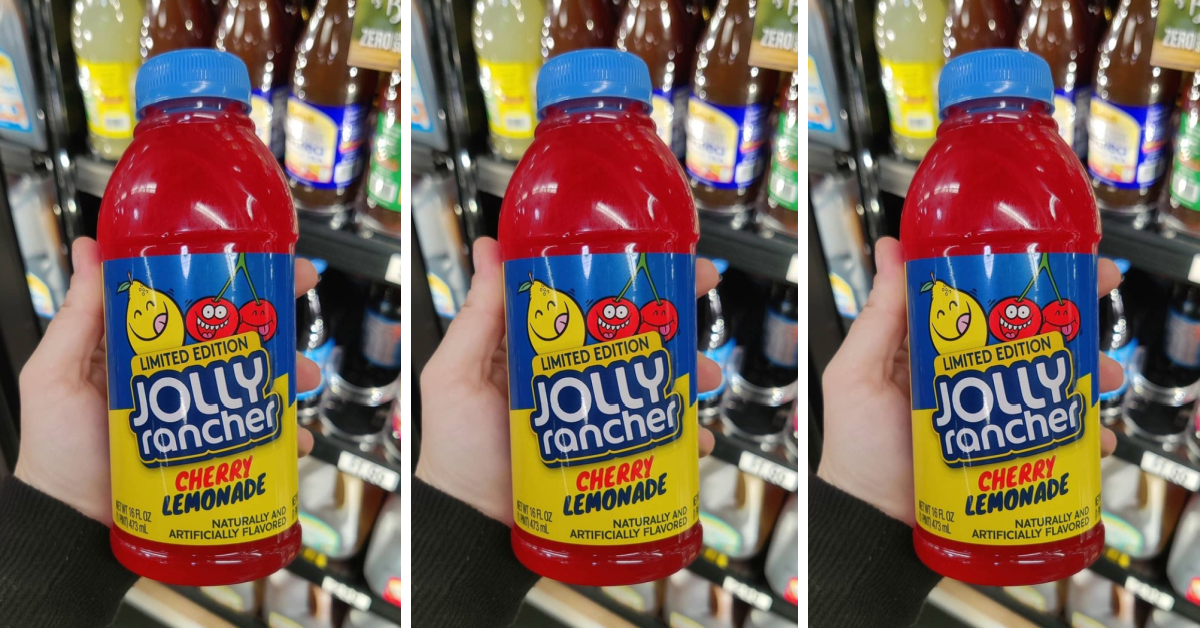 Move Over Soda, Jolly Rancher Released A New Cherry Lemonade Drink and ...