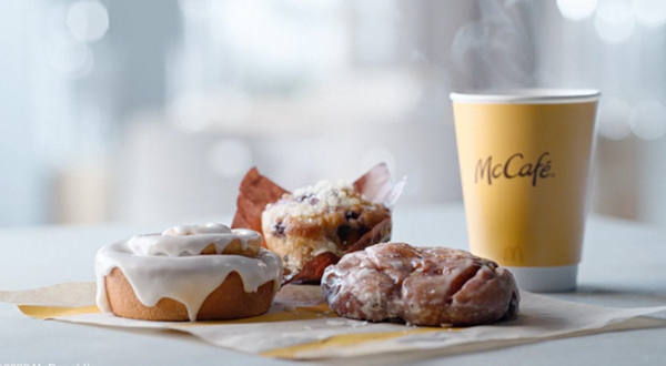 McDonald’s Is Giving Away FREE Apple Fritters, Blueberry Muffins, and Cinnamon Rolls This Week