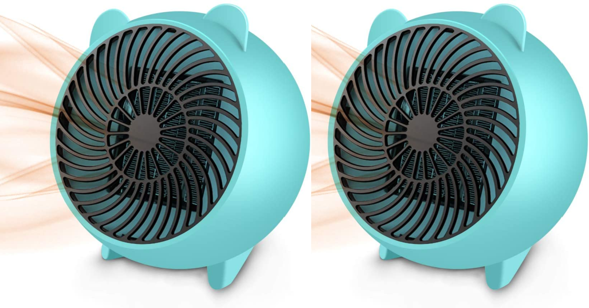 This Tiffany Blue Mini Space Heater Is Perfect For Those Of Us Who Can Never Stay Warm