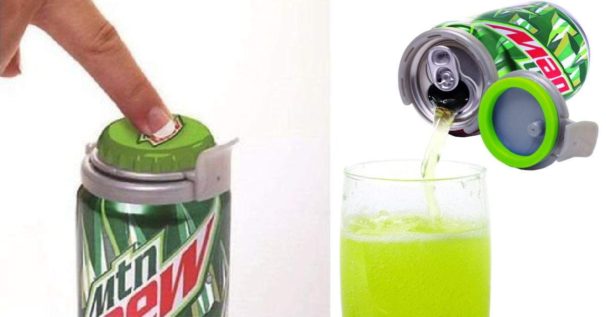 You Can Get A Mountain Dew Fizz Keeper To Keep Your Drink From Going Flat