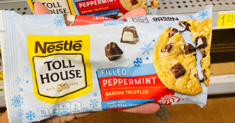 Nestle Toll House Released Peppermint Filled Baking Truffles For All Of Your Holiday Baking Needs