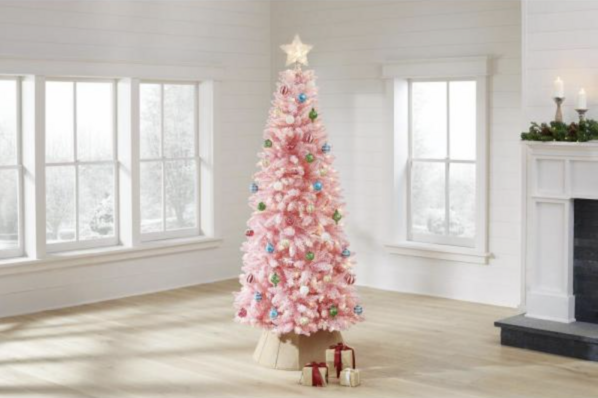 Home Depot Is Selling A Pink Christmas Tree To Keep The Princess In Your Life Feeling Festive