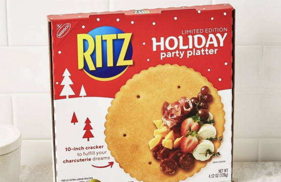 Ritz Crackers Released A 10-Inch Cracker That’s The Perfect Size For An Edible Charcuterie Board