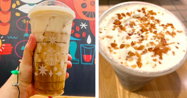 This Toasted Caramel Brûlée Cold Brew From Starbucks Will Rock Your Holiday Socks Off