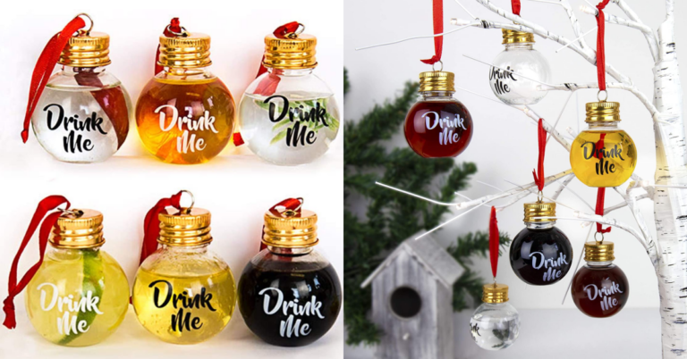 You Can Get Booze Filled Christmas Ornaments To Make The Holidays Extra Jolly