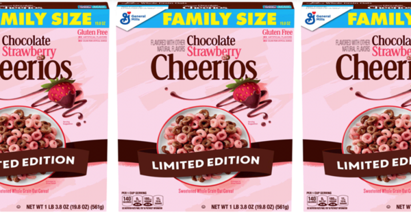 You Can Get Limited Edition Chocolate Strawberry Cheerios And I Need To Get Some