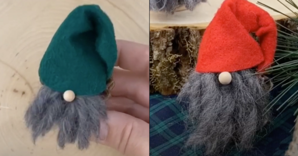You Can Make Miniature Pinecone Gnomes For The Holidays. Here’s How.