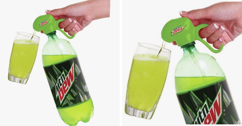 You Can Get A Mountain Dew Soda Dispenser That Keeps Your Soda From Going Flat and It’s Basically The Best Ever