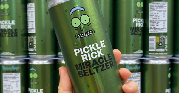 Pickle Rick Miracle Seltzer Is The New Drink For All Pickle Lovers