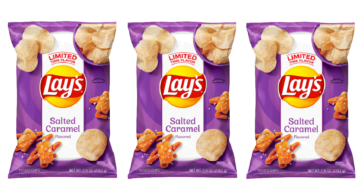 You Can Get Salted Caramel Lay’s Potato Chips And I Have To Try Them