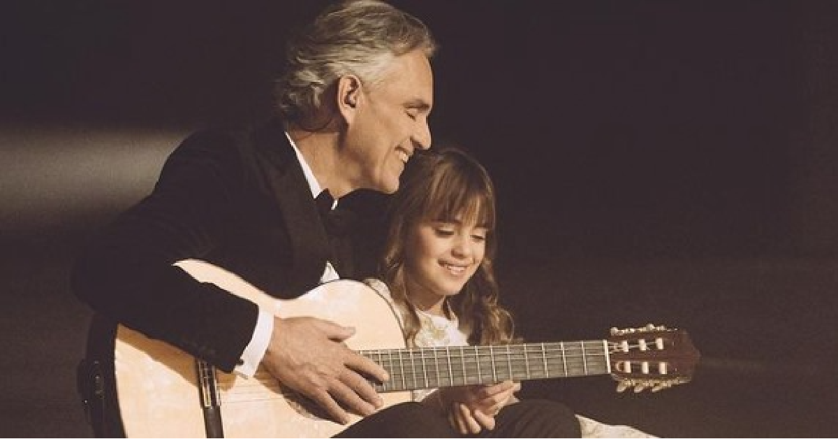 Andrea Bocelli And His Daughter Sing ‘Hallelujah’ Together And It Is Beautiful