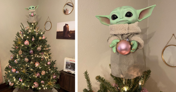 Baby Yoda Tree Toppers Are The New Holiday Trend And This Is The Way