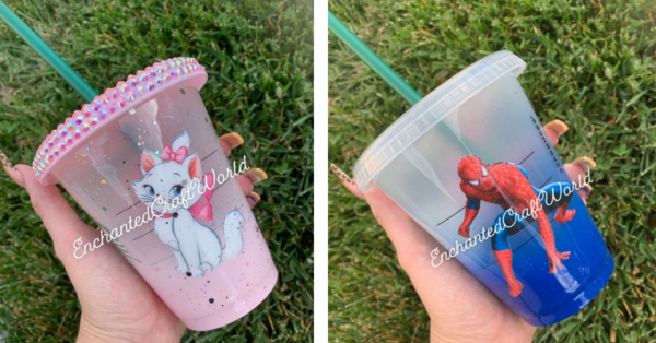 You Can Get A Customized Disney Starbucks Cup For Your Kids And They Are Absolutely Adorable!
