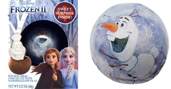 You Can Get A Frozen Hot Chocolate Bomb That Comes With An Olaf Marshmallow Inside