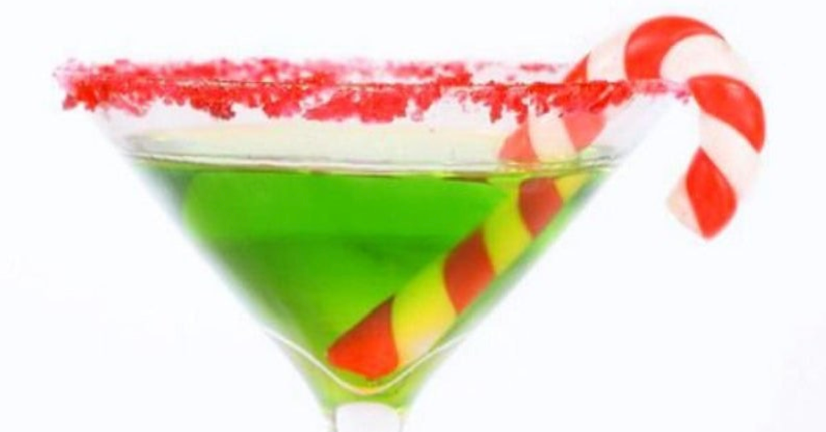 This Grinch Christmas Cocktail Will Make Even The Grinchiest Grinch Smile