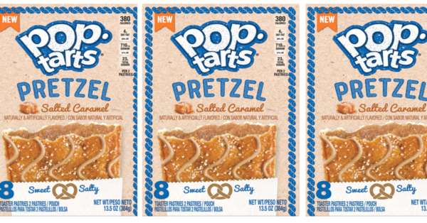 Kellogg’s Just Released  Salted Caramel Pretzel Pop-Tarts That Combines A Salty And Sweet Taste For Breakfast