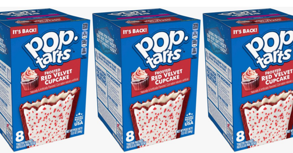 Pop-Tart’s Frosted Red Velvet Cupcake Flavor Is Back Which Means Breakfast Just Got A Whole Lot Sweeter