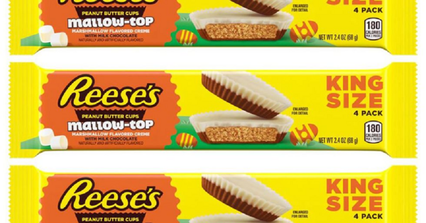 Reese’s Is Releasing New Peanut Butter Cups Complete With A Marshmallow Creme Top Layer