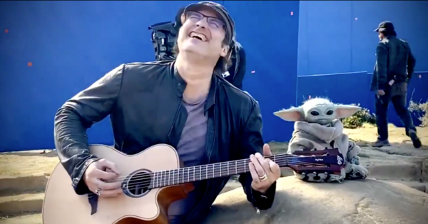 Watching Robert Rodriguez Jam With Baby Yoda Is The Best Thing I’ve Seen Today