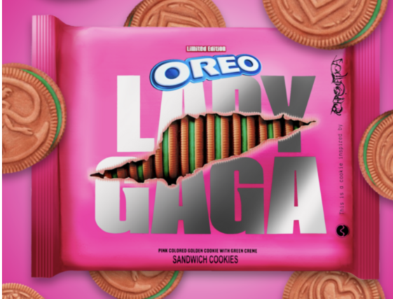 Oh My Gaga, Lady Gaga Oreos That Are Pink With Green Creme Are Coming!