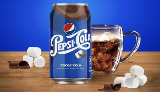 Pepsi Is Releasing A Hot Cocoa Flavored Soda That Has Notes Of Hot Chocolate And Marshmallow