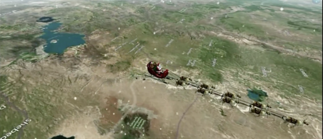Here’s How You Can Track Santa Delivering Presents Around The World