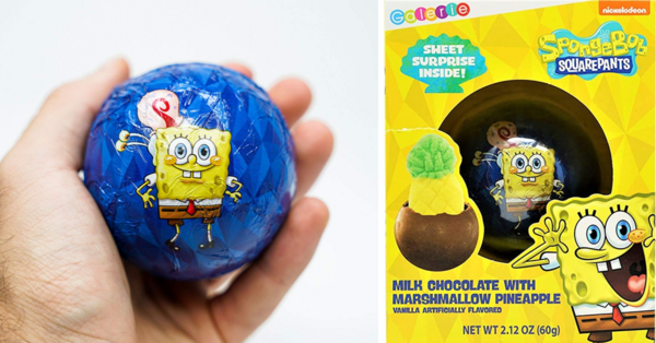 You Can Get A SpongeBob Hot Cocoa Bomb That’s Filled With A Pineapple-Shaped Marshmallow