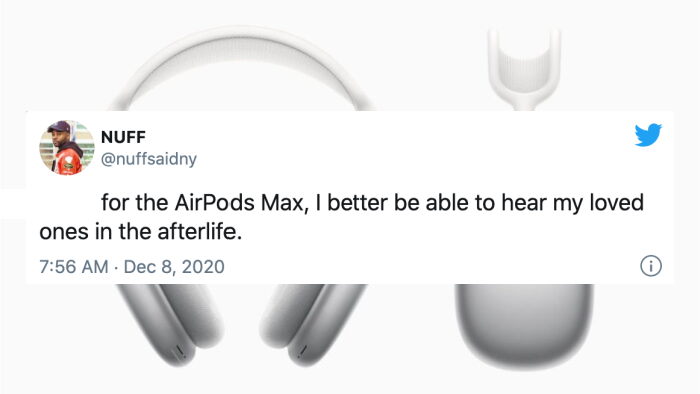 The Internet Is Losing It Over The Cost Of Apple’s New AirPods Max And With Good Reason