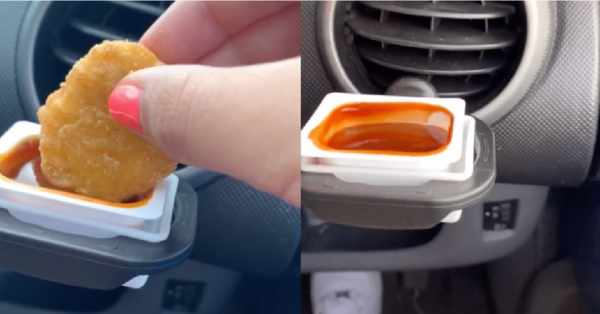 You Can Get Chicken Nugget Sauce Holder For Your Car And It’s The Perfect Gift For Everyone