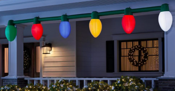 Home Depot is Selling Giant Inflatable Christmas Lights And It’s All I’m Putting Up This Year