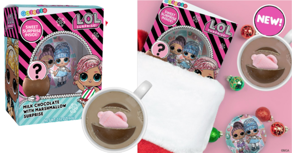 You Can Get An LOL! Surprise Hot Cocoa Bomb That Reveals A Marshmallow Surprise As It Melts