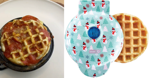 As It Turns Out, Your Mini Waffle Maker Can Make More Than Just Waffles Including Pizza And Grilled Cheese!