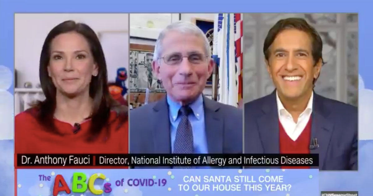 Kids Have Been Worried Santa Would Get Them Sick So Dr. Fauci Told Them He Gave Santa The Vaccine