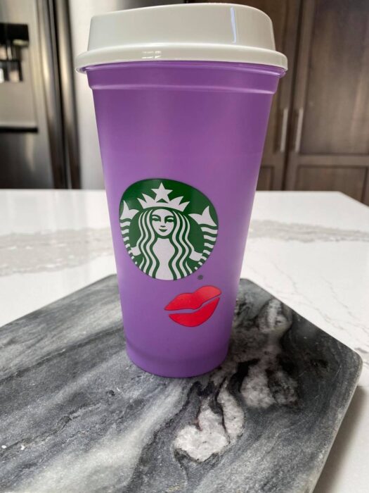 Valentine\u2019s Day starbucks hot cup ~ Starbucks hot cup ~ Starbucks color changing cup ~ Gifts for her ~ Valentine\u2019s Day Cup ~ Mother\u2019s Day