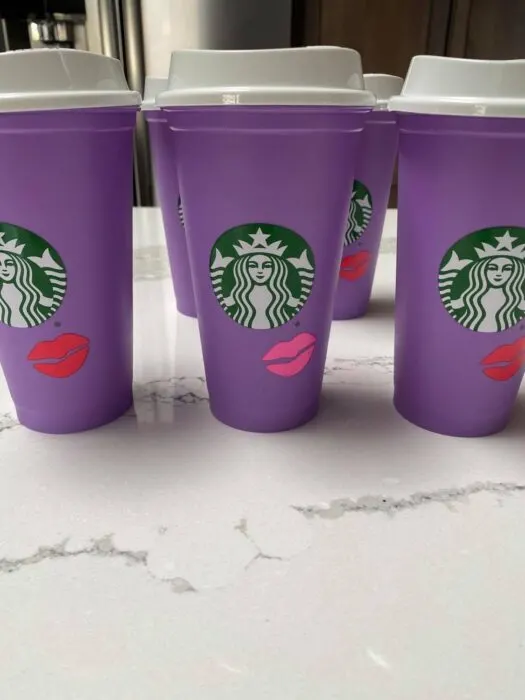 Starbucks 2020 China Purple Romantic Cherry Blossom Color Changing Col