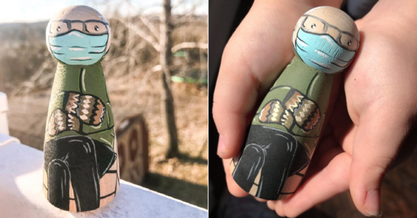 This Lady Created A Bernie Sanders Wooden Peg Doll And It Is Everything!