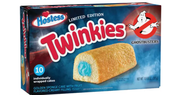 Hostess Is Releasing ‘Ghostbusters’ Twinkies Filled With Fruit Flavored Blue Filling And I Can’t Wait