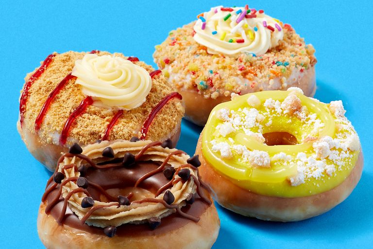 Krispy Kreme Has Added New Mini Donut Inspired Desserts And I Call Dibs On Strawberry Cheesecake