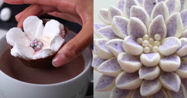 Here’s How To Make The Marshmallow Flower Bombs Everyone Is Talking About
