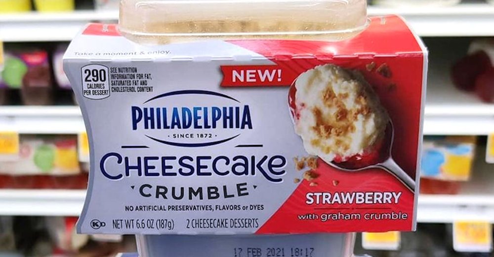 Philadelphia Has New Cheesecake Crumble Cups For Cheesecake On The Go