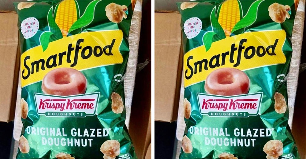 Smartfood Is Releasing Popcorn That Tastes Like A Krispy Kreme Glazed Donut And I Can’t Wait To Try It