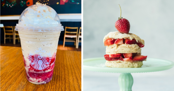 You Can Get A Strawberry Shortcake Frappuccino From Starbucks That Is Dessert In A Cup