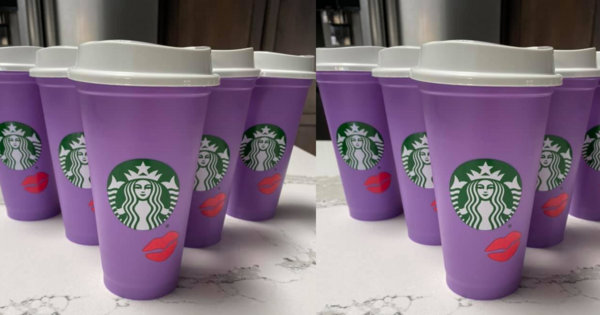 Starbucks Released A Purple Color Changing Valentine Cup and OMG It’s The Cutest Thing Ever